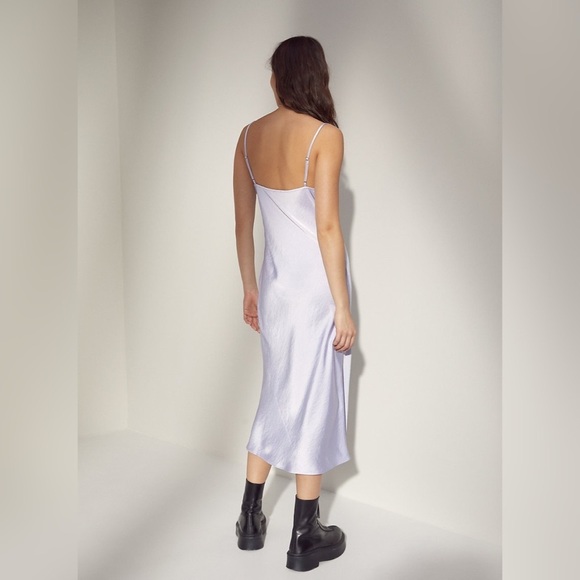 Wilfred Only Slip Dress Slinky midi slip dress - Picture 6 of 7